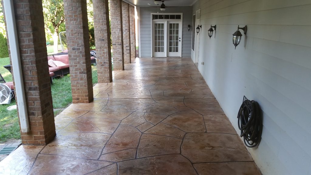 Stamped Concrete Overlay | New City New York
